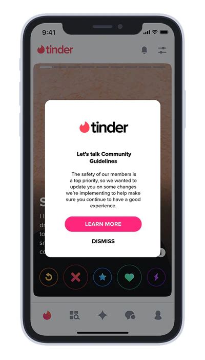 söka på tinder|Community Guidelines 